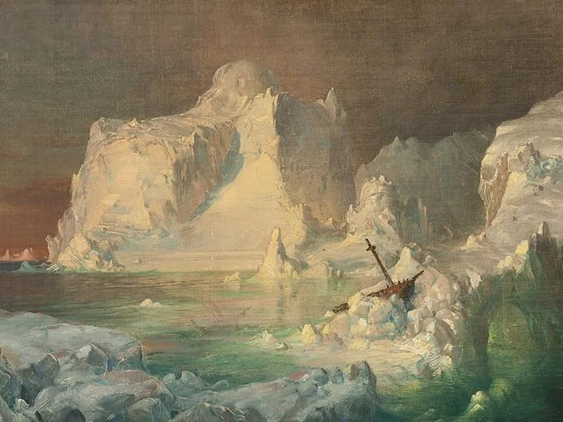 1826-Frederic Edwin Church - Studio definitivo per gli iceberg 1860